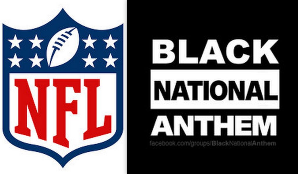 NFL and Black Anthem Logos