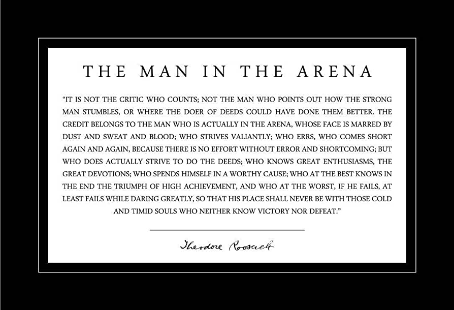 The MAn in the Arena